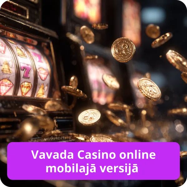 Vavada Casino online mobilajā versijā